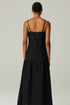 VESTIDO LINHO EVASÊ PRETO